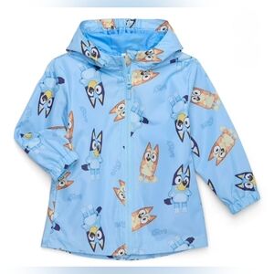 Bluey Toddler Unisex Spring Jacket Raincoat NWT Size 5T
